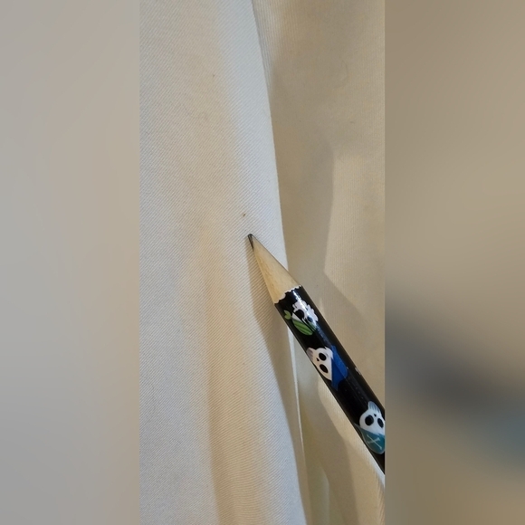 L.L. Bean - Women's White Collared Button  Down Cotton Spring Jacket​​​​​ - Picture 7 of 9